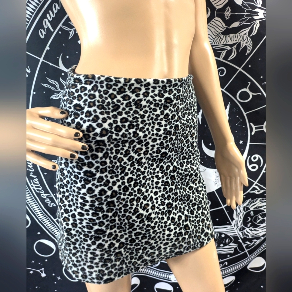 Vintage Leopard Skirt